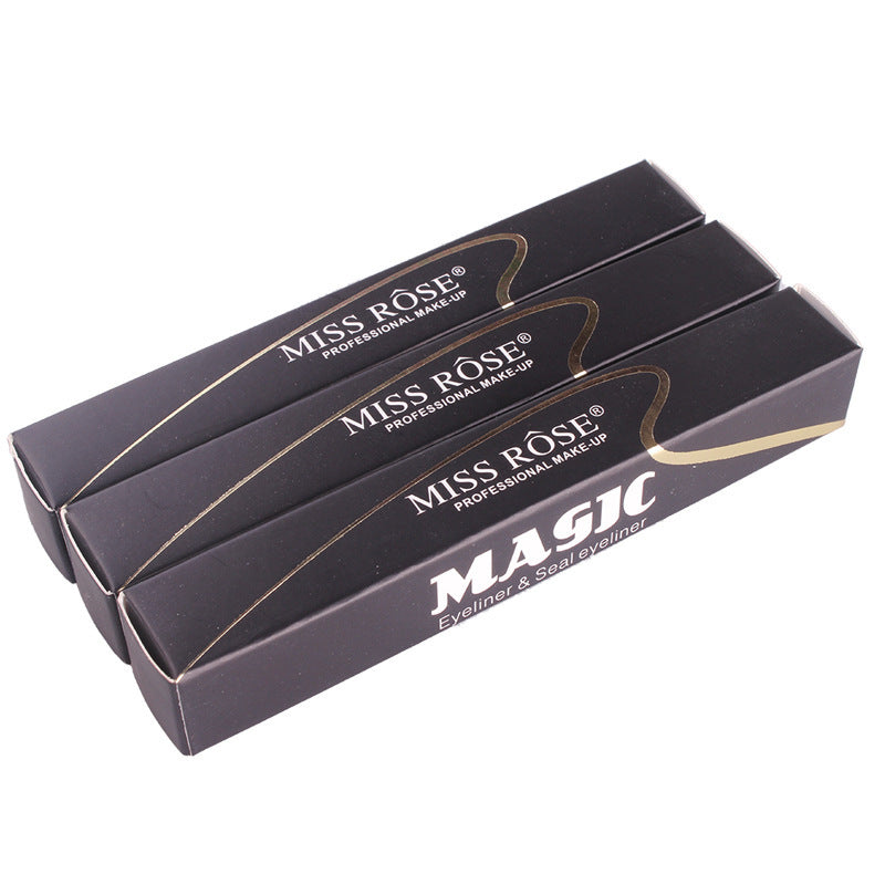 Head Black Waterproof Smear-proof Eyeliner