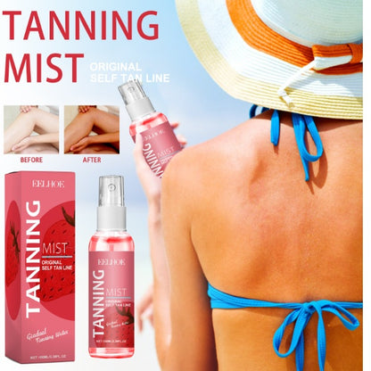 EELHOE Strawberry Tanning Mist Stay On Sun,