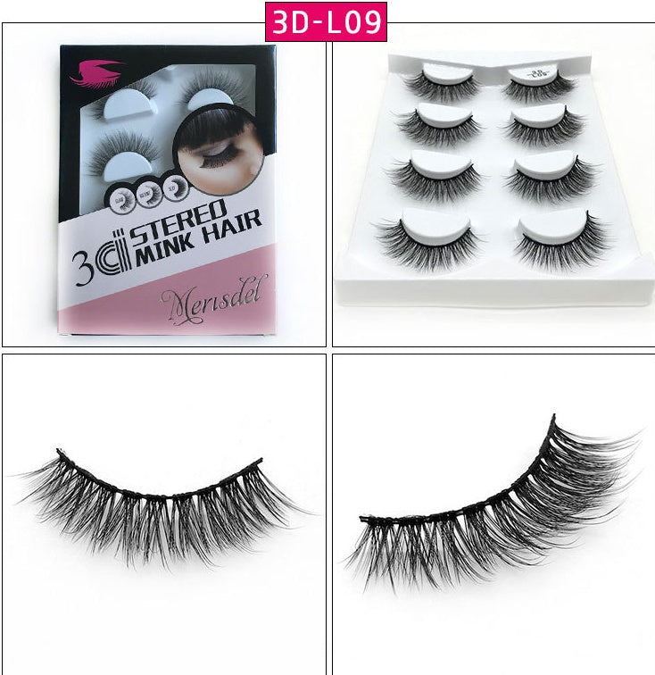 3D false eyelashes