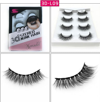 3D false eyelashes