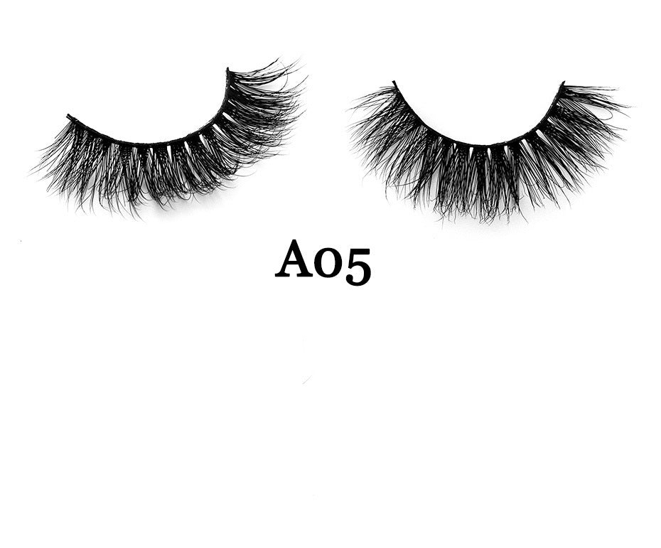 Handmade 3D Mink Full Strip False Eyelashes