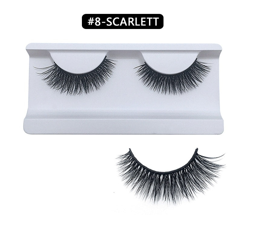 3D mink hair false eyelashes