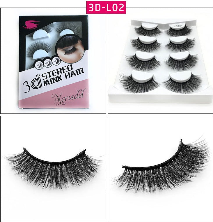 3D false eyelashes