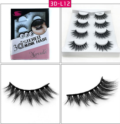 3D false eyelashes