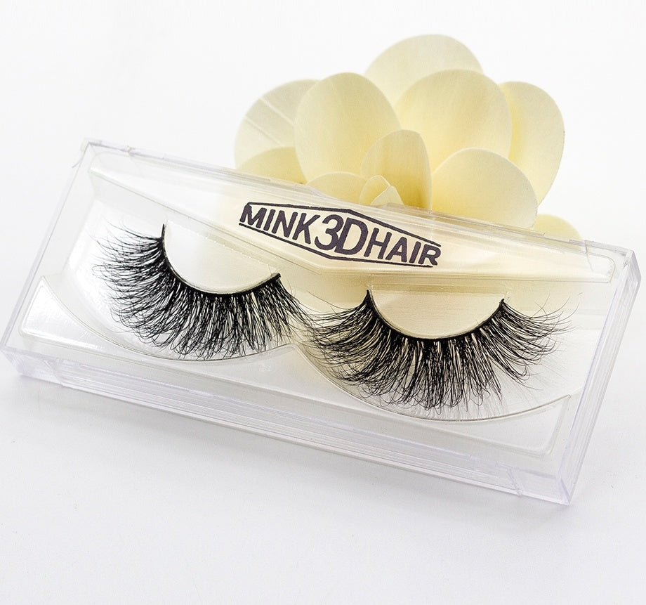 Handmade 3D Mink Full Strip False Eyelashes