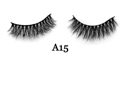 Handmade 3D Mink Full Strip False Eyelashes