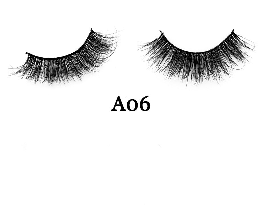 Handmade 3D Mink Full Strip False Eyelashes