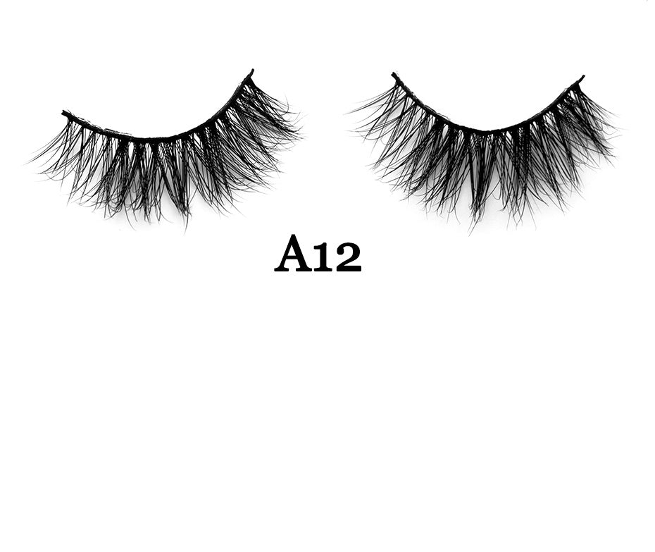 Handmade 3D Mink Full Strip False Eyelashes