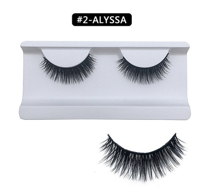 3D mink hair false eyelashes