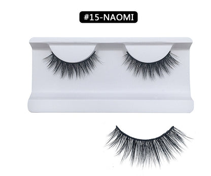 3D mink hair false eyelashes