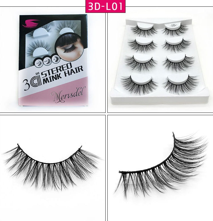 3D false eyelashes