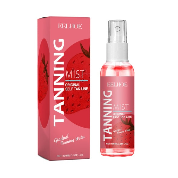 EELHOE Strawberry Tanning Mist Stay On Sun,