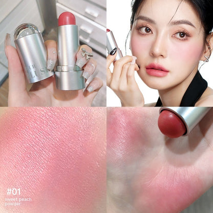 Touch Color Mist Silver Tube Blush Stick Lips And Cheeks