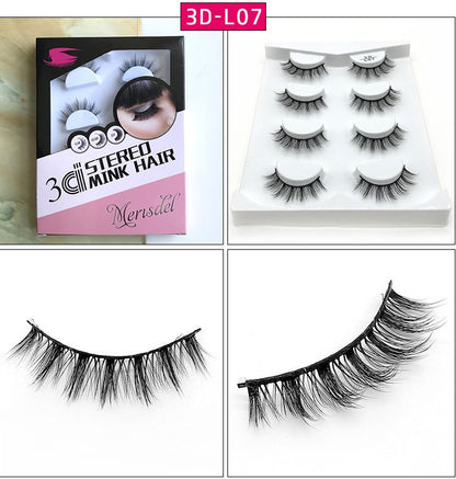 3D false eyelashes