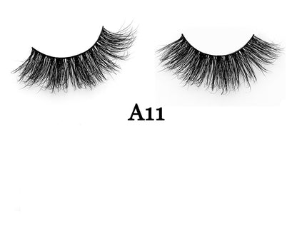 Handmade 3D Mink Full Strip False Eyelashes