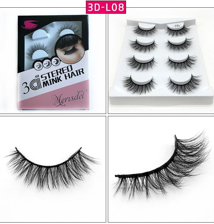 3D false eyelashes