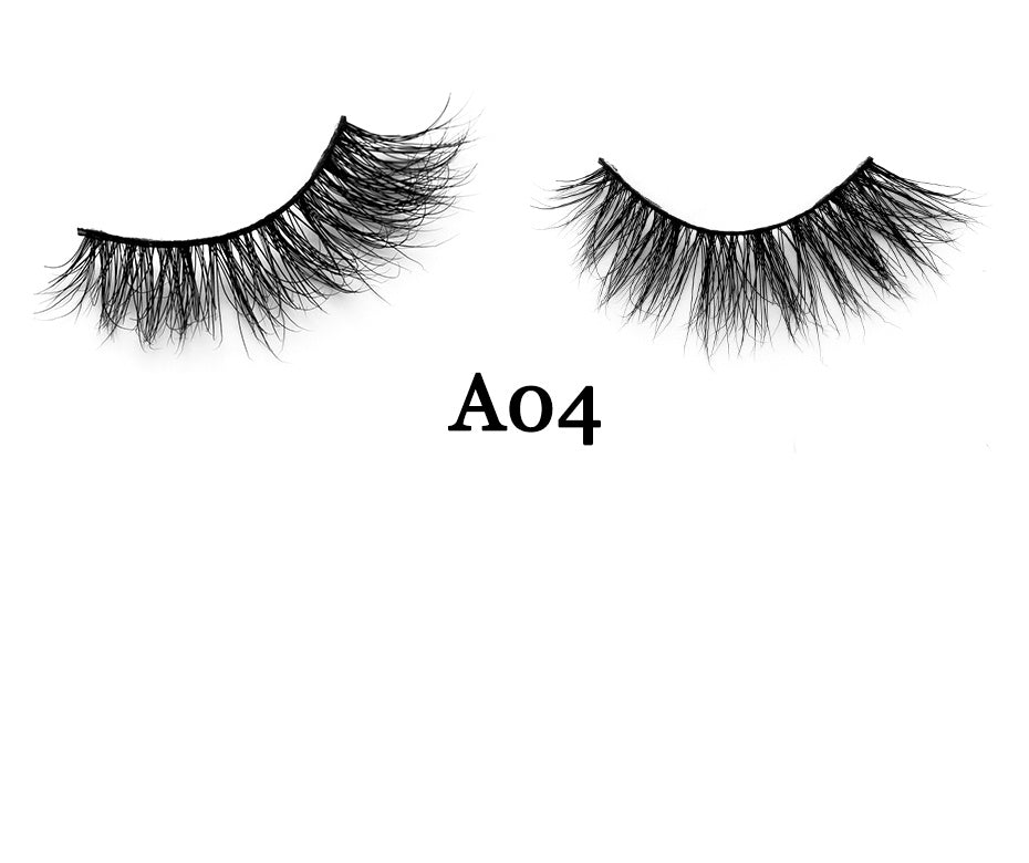 Handmade 3D Mink Full Strip False Eyelashes