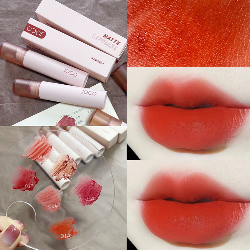 Mist Matte Lip Mud Frosted Small Tube Air