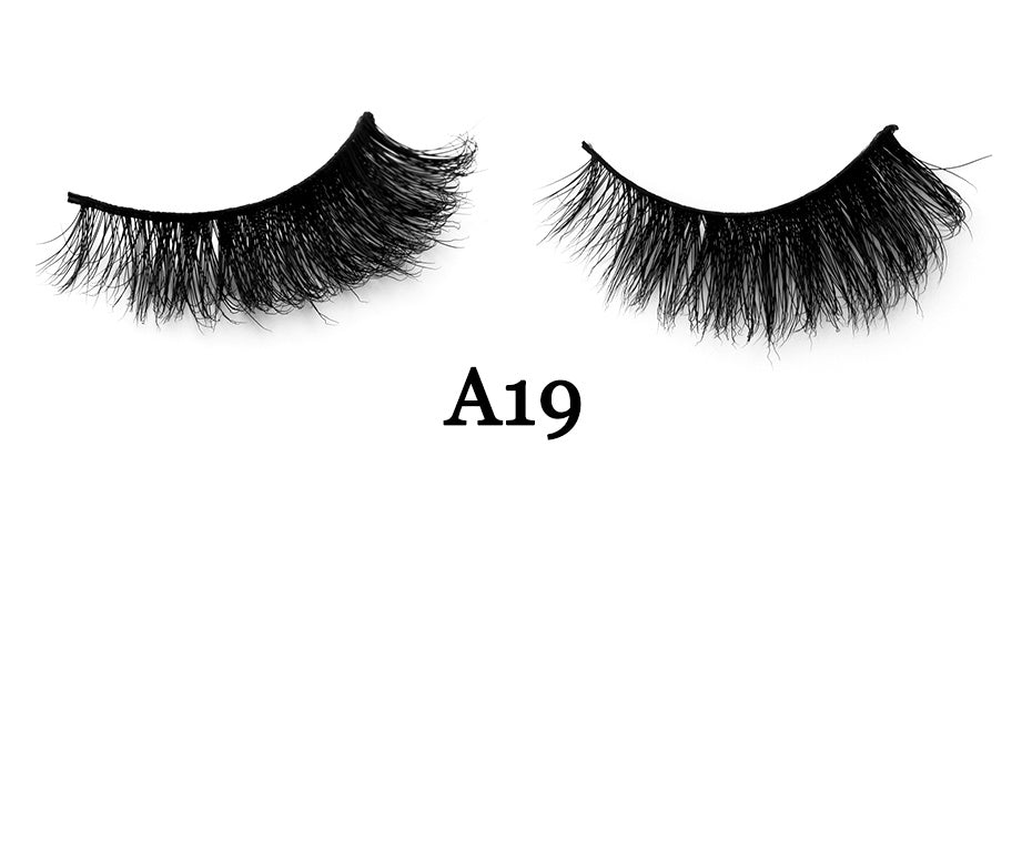 Handmade 3D Mink Full Strip False Eyelashes