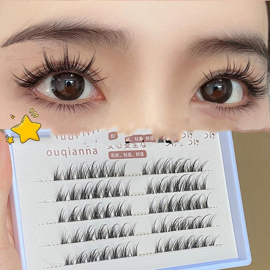 Clear Transparent Crystal False Eyelashes