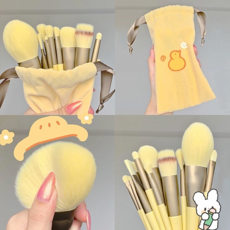 Holly Leaf Makeup Brushes Suit Soft Hair