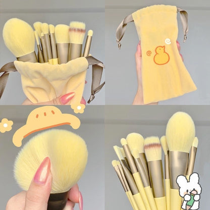 Holly Leaf Makeup Brushes Suit Soft Hair