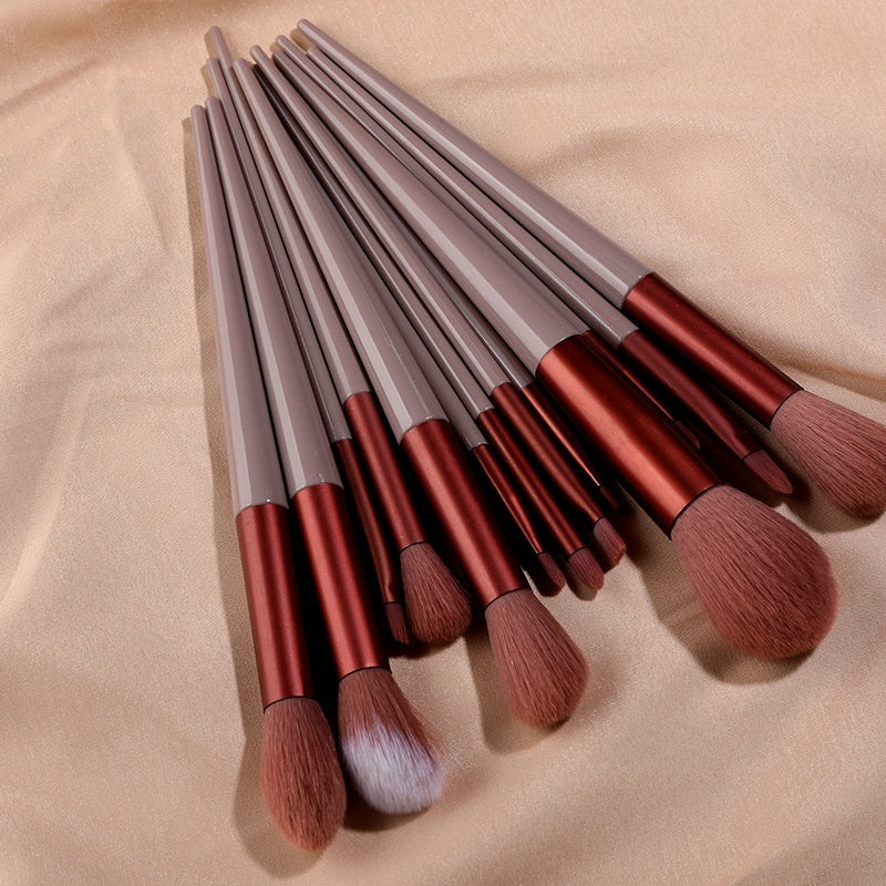 Holly Leaf Makeup Brushes Suit Soft Hair