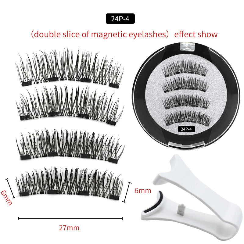 Magnetic False Eyelashes Quantum Magnet 3d